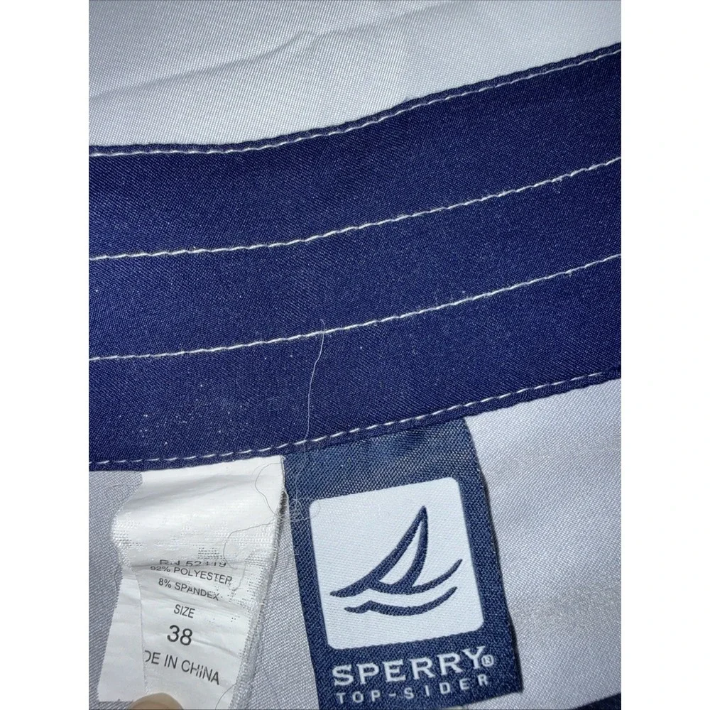 Sperry‎ Top-Sider striped swim trunks board shorts, men's size 38